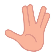 vulcan salute design