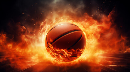 Fototapeta premium background for inspirational phrases , BASKETBALL BACKGROUND 