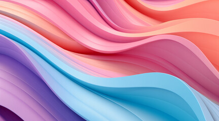 Obraz premium background 3d, colorful pastel