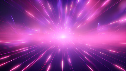 abstract background with purple rays | generative AI
