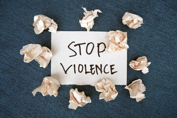 International Day for the Elimination of Violence against Women, Message paper on ending violence...