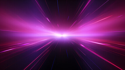 abstract background with purple rays | generative AI