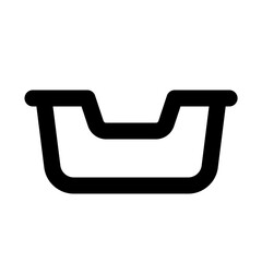 litter box line icon