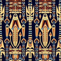 abstract pattern in Egyptian style