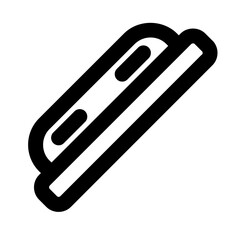 balance meter line icon