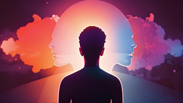 The character enters a dreamlike sequence where they encounter a fragmented version of themselves, representing their subconscious mind. 