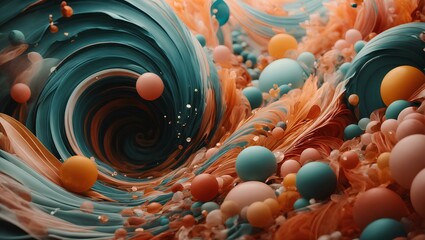 abstract background AI Generation