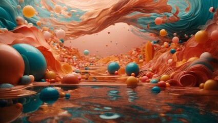 abstract background AI Generation