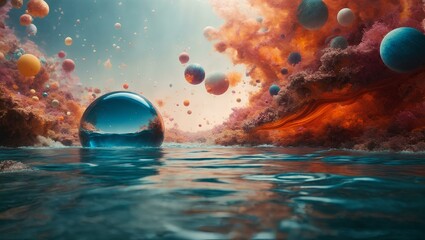 abstract background AI Generation