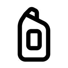 cleaning fluid line icon