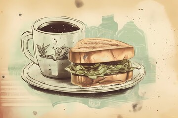 sandwiches, toasts, breakfast image, fast food, delicious pictures