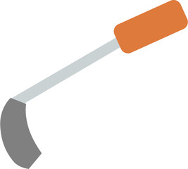 Vector big set of colored garden things, tools, flowers, herbs, plants. Collection of gardening equipment. Flat spring illustration isolated on white background. .