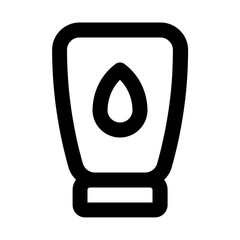 sunblock line icon