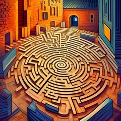 Labyrinth Art 9