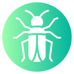 bug gradient icon