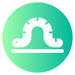 caterpillar gradient icon