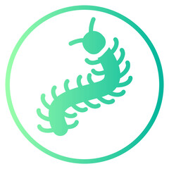 centipede gradient icon