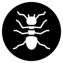 ant glyph icon