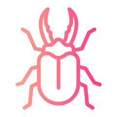 beetle gradient icon