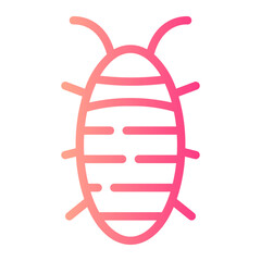 cockroach gradient icon