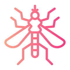 mosquito gradient icon