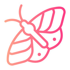 moth gradient icon