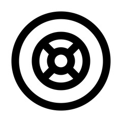Obraz premium tire line icon