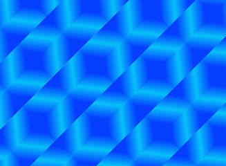 Fototapeta premium Blue polygon abstract composition. Background, frame, wallpaper etc.