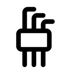 allen key line icon