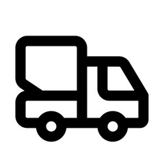 truck line icon
