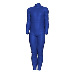 Dive Cloth Fashion 3D render Isolated illustration