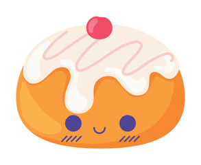 hanukkah kawaii sufganiyot