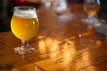 Craft Beer At A Bar
