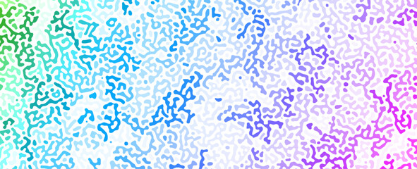 Abstract tropical coral reef. Reaction diffusion psychedelic pattern background. Organic line art gradient spectrum wallpaper.