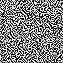 Fototapeta premium Abstract Turing ornament halftone reaction diffusion psychedelic background.