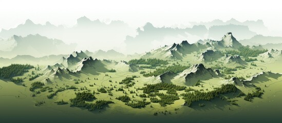 Pastel green borders depict the boundaries of Auvergne on the map