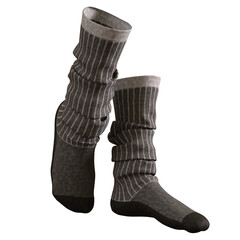 Long Socks Fashion 3D render isolated illustration 