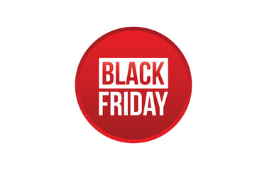 black friday banner design. black friday icon. Flat style vector illustration.