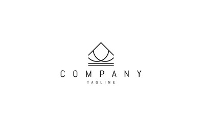 Logo design Business minimalist. Modern logo design for Company - Vector