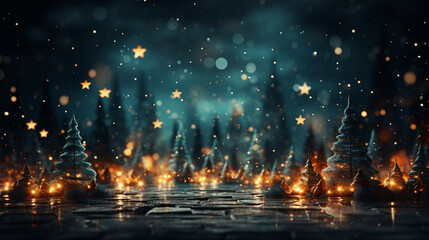 Christmas tree background