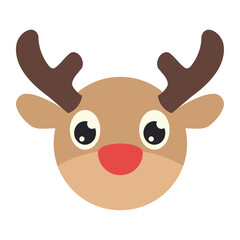 Fototapeta premium christmas deer cute