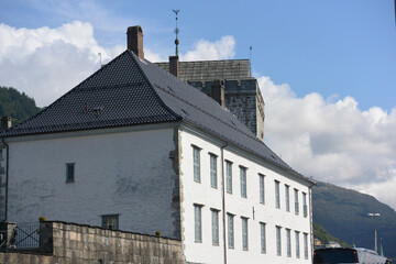 old town hall country in bergen norway europe