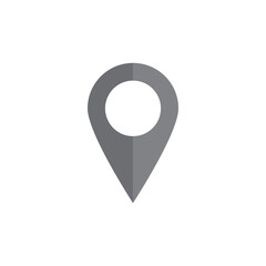 Map pointer - vector icon, flat trendy style illustration on white background..eps