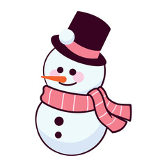 christmas snowman happy