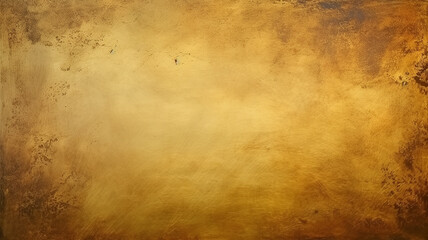 vintage wall gold background plaster, concrete yellow color canvas with copy space