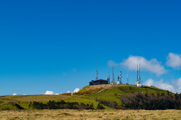 長野県上田市　秋の美ヶ原高原の風景　王ヶ頭　王ヶ鼻