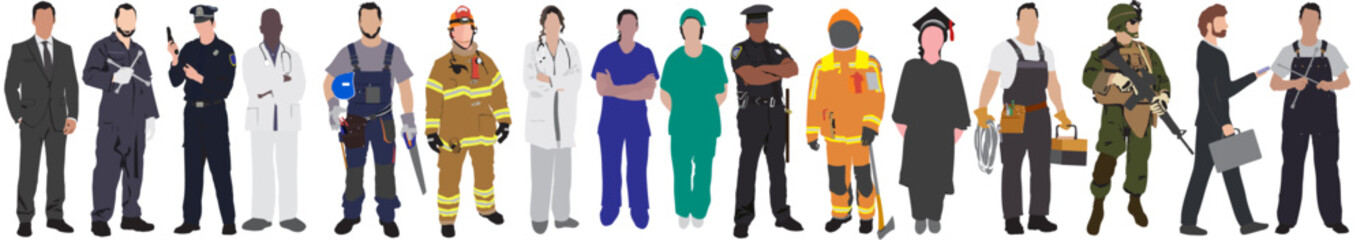 different set of occupation