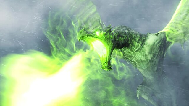 dragon fire breath animation background. dragon flame breath intro
