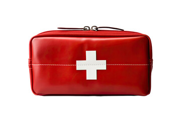 Obraz premium First Aid Kit with clipping path isolated on white background