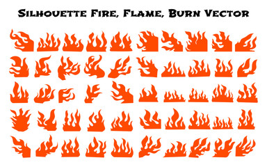 fire flames set. flame illustration. fire illustration. illustration of a burning fire. flame. burning.